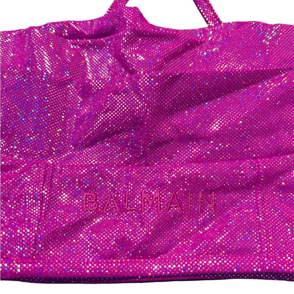 BALMAIN***Fuscia/iridescent Pink Bikini Set****US 4 $780 - Picture 4 of 7